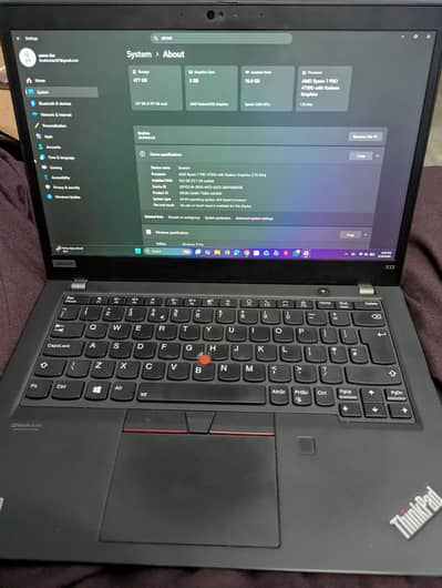 Lenovo x13 gen 1 (Ryzen 7 pro)