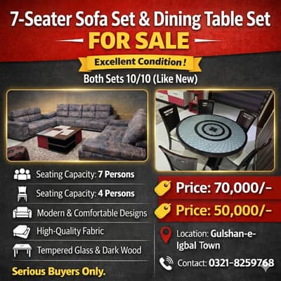 Dinning Table - 4 Seater Dinning - Wooden Dinning Set - Dinning Chairs