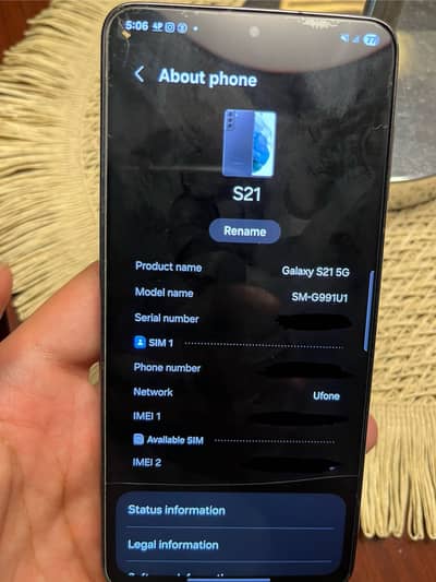 Samsung S21 5G (128GB / 8GB RAM) – PTA Approved