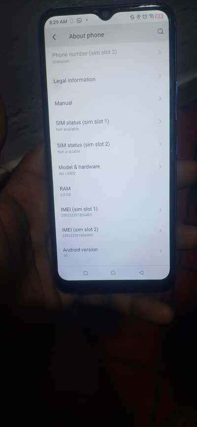 itel vission 1 pro 2 /32
