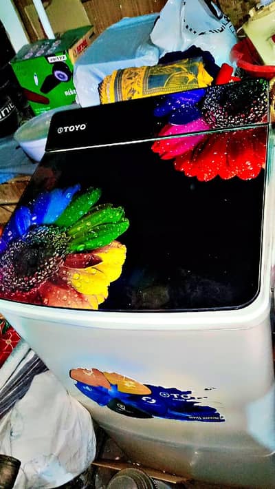 Glass Black ND white color