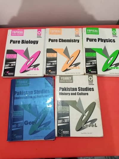 Redspot O level topical yearly past paper (bio,chem,phy,his,geo)