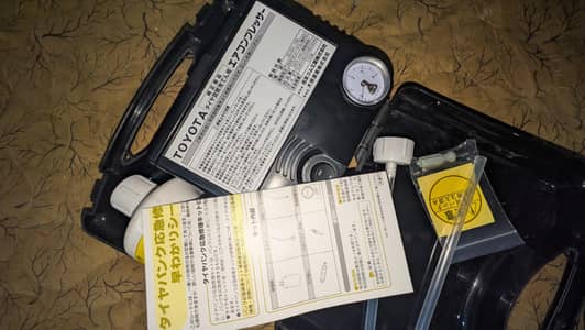 Air pump for car tyres