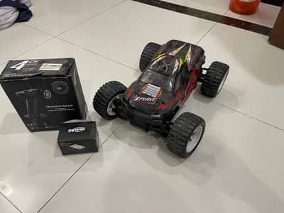 Rc car and monster truck
