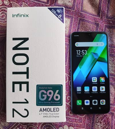 Infinix Note 12 (8GB/128GB) | PTA Approved | All OK No Fault
