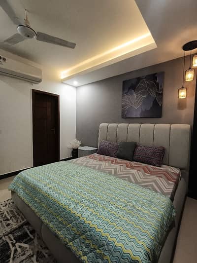 2 Bed Furnished Apartment For Rent In Bahria Town Phase 7 Bin Chirag Height