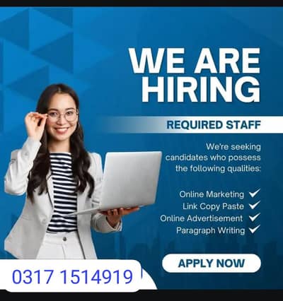 Part Time Full Time Job / Data Entry Job / Typing job / Assignment Job