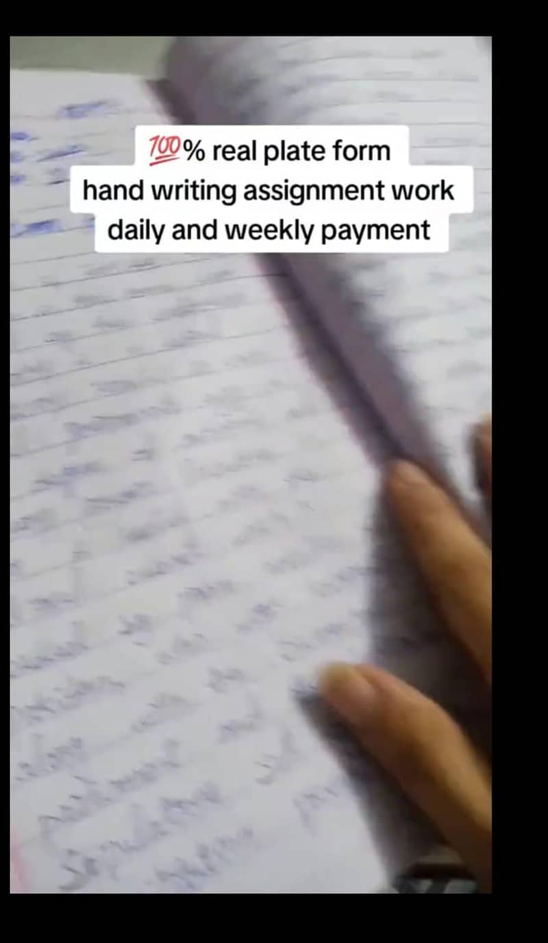 Hand Writing Assignment Work 2