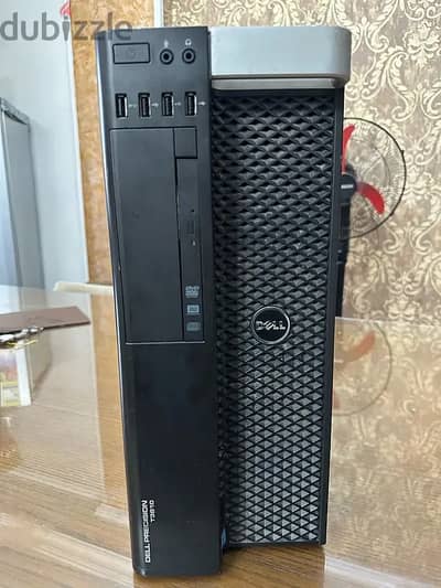 Dell  Precision t 3610 workstation stock included ssd 128 + 256