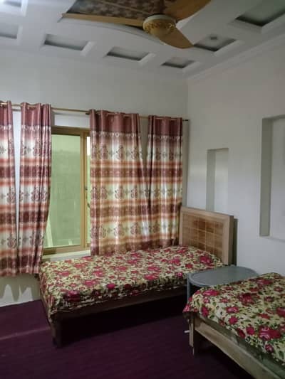 Fully Furnished room for rent(2-3 Girls/small family) including{Internet+bills} near Metro G-9/4