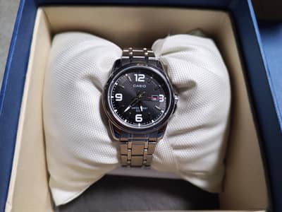 Casio Women's Watch Original Silver Steel 100%