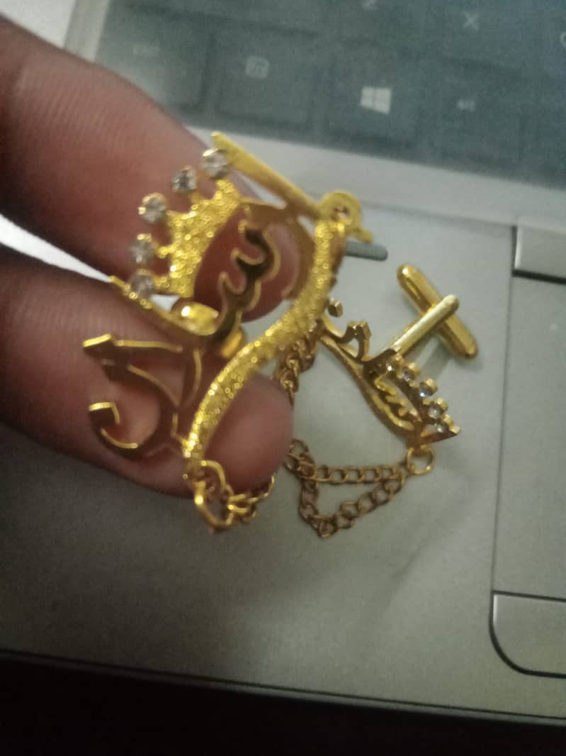 Name Cufflink Studs 11
