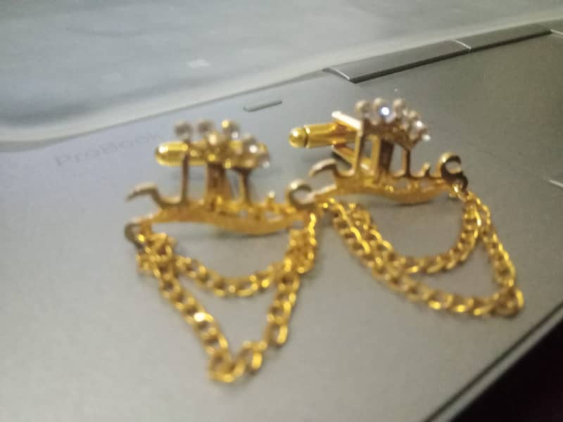 Name Cufflink Studs 12