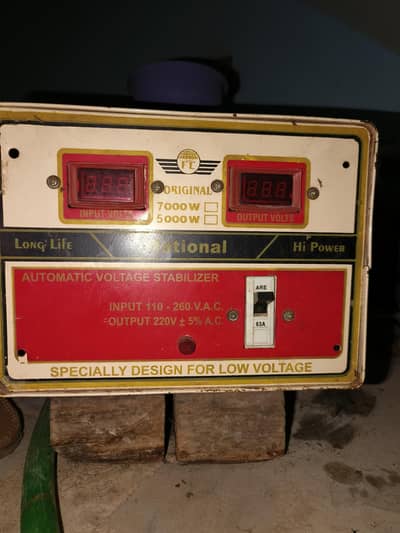 Used Voltage Stabilizer for sale  Excellent Condition Heavy Load supp