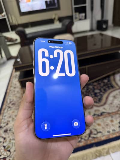 Iphone 16 pro max 10/10 offical pta approved mercantile 256gb