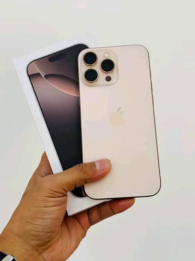 I phone 16 Pro Max (Desert Titanium)