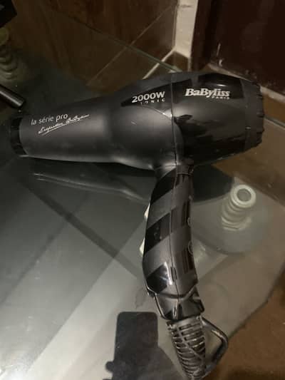 Babyliss hair dryer Paris la serie pro