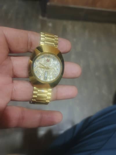 Rado Diastar with diamond on dial