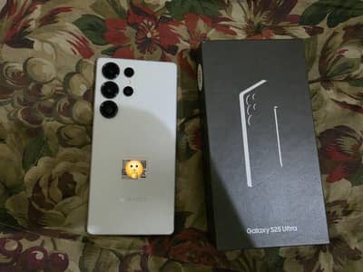 samsung s25 ultra brand new condition 12 512gb official pta approved