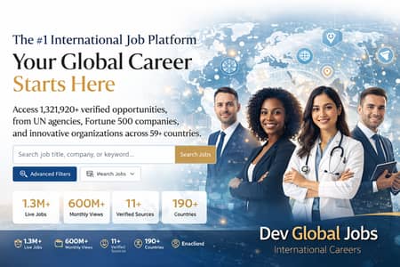 NGO & Development Sector Jobs | Apply Online – devglobaljobs. com