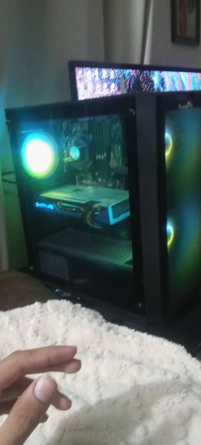 Gaming pc beast  rx 590 8gb blue Sapphire 1080 high setting