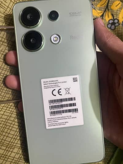 Selling Redmi Note 13 in excellent condition exchange with iPhone