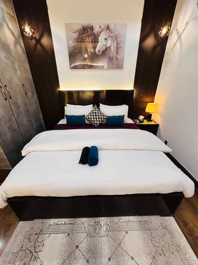 Par day short time one bed furnished apartments available