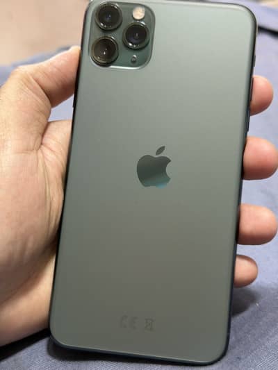 Iphone 11 pro max green colour 64gb non pta