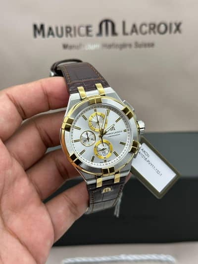 ⌚ Luxury Swiss Timepiece – Maurice Lacroix Aikon Chronograph