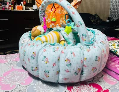Baby Bed with Toys