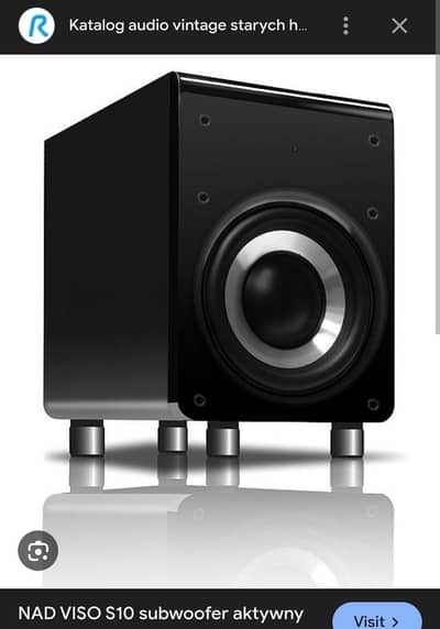 NAD VISO S10  8" inch Active Powered Subwoofer  (Yamaha Klipsch)