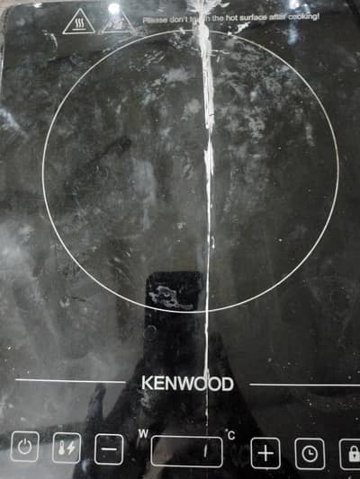 kenwood induction stove plate broken but system completely working