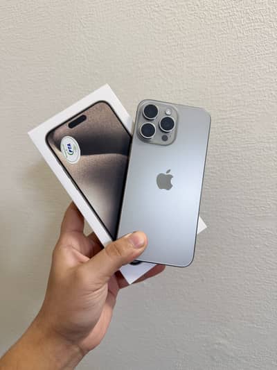 15 pro max 256gb official pta approved