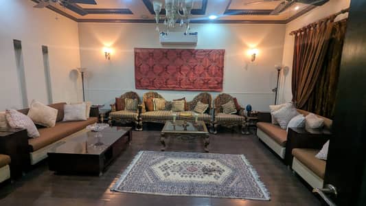 Beautiful 25 Marla Double Storey Furnished House Available For Rent In Saeed Colony