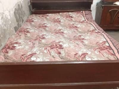 wooden Double BED