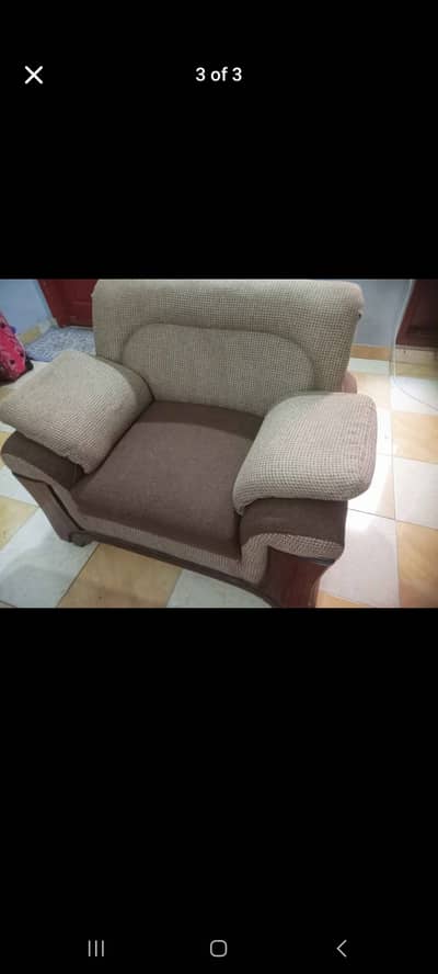2 piece sofa set 1+1 seater