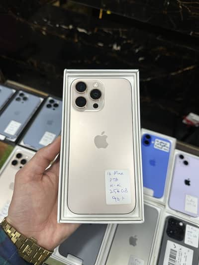 Iphone 16 pro max 256gb PTA HK
