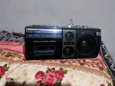 Panasonic Radio Tape Recorder