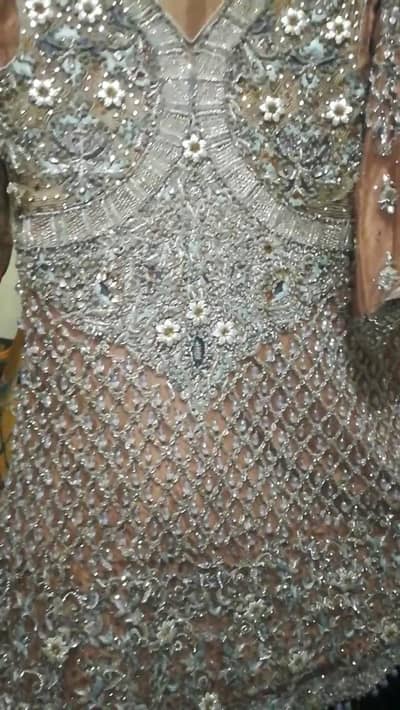 Handmade Short Farak with sharara
