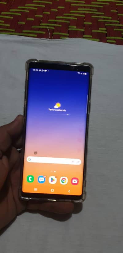 Samsung Note 9 512 GB daul sim pta approved officially approved