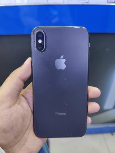 iphone x 256GB  sim time available hai