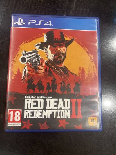 PS4 Game RED DEAD REDEMPTION 2