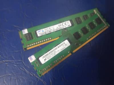 4gb × 2 sticks of ram