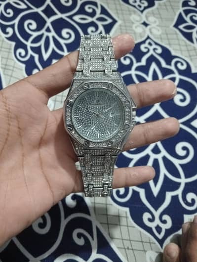 Audemars Piguet  in stainless steel with 186g weight