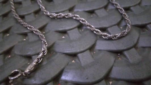 Italian silver rope chain 925