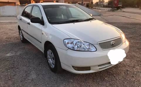 Toyota Corolla 2004 Gli converted from Xli