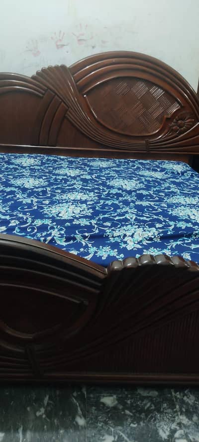 Double Bed With Mattress