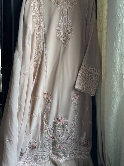 Embroidered Chiffon ready to wear