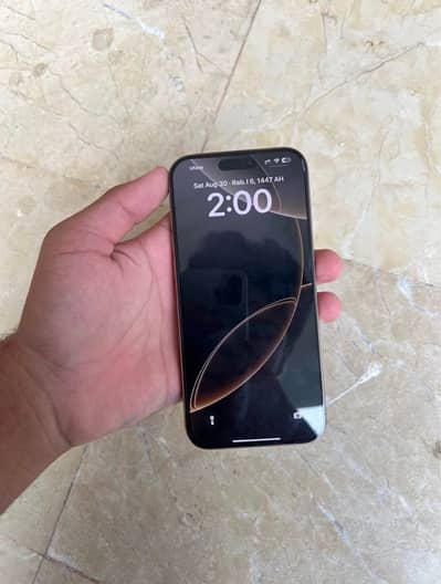 Iphone 16 Pro Max 512 Natural Titanium Pta Aproved.