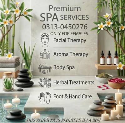 SPA service available need female client